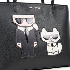 KARL LAGERFELD MAYBELLE ZIPPER TOTE